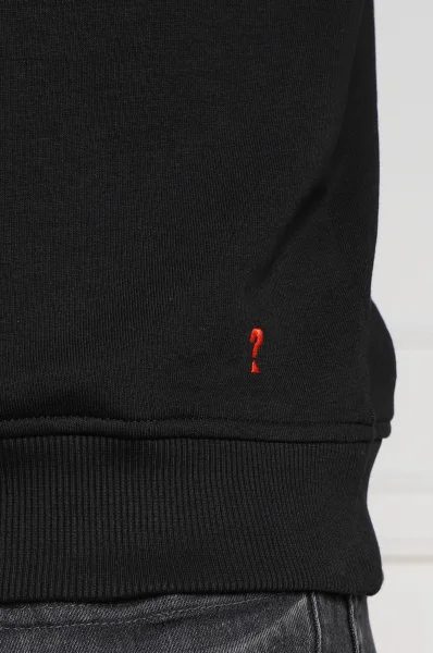 Sweatshirt | Slim Fit GUESS schwarz