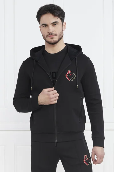 Sweatshirt | Regular Fit Emporio Armani schwarz