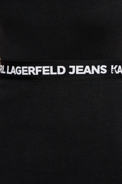 Kleid Karl Lagerfeld Jeans schwarz