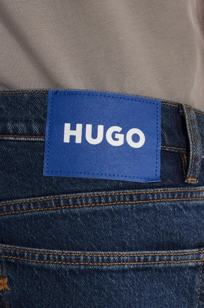 Jeans shorts ASH/S | Slim Fit Hugo Blue dunkelblau