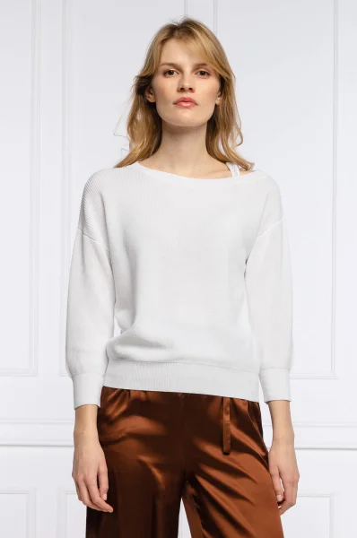 pullover | slim fit Peserico weiß