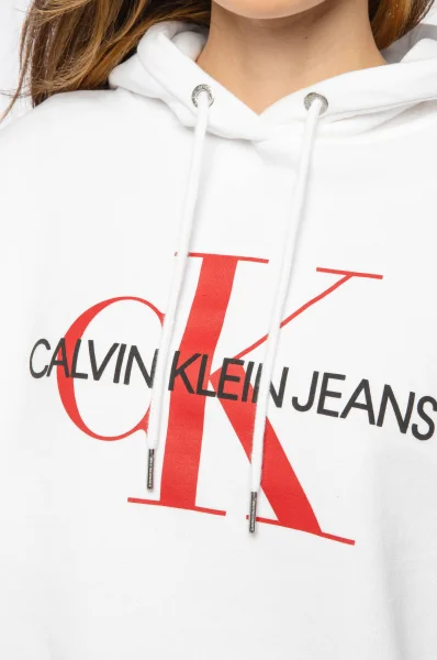 sweatshirt | regular fit CALVIN KLEIN JEANS weiß