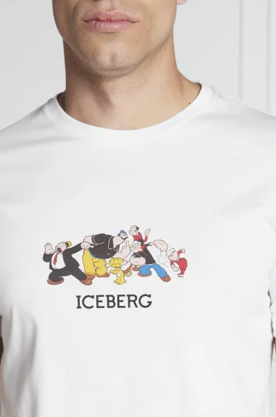 t-shirt | regular fit Iceberg weiß