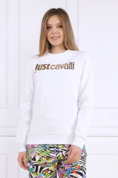 Sweatshirt | Regular Fit Just Cavalli weiß