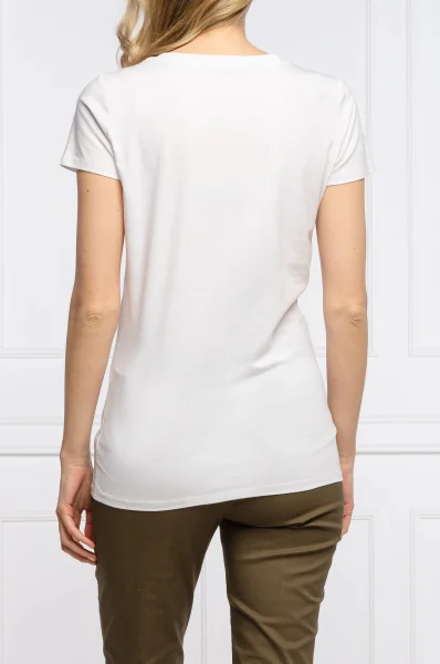 t-shirt | slim fit Liu Jo Beachwear weiß