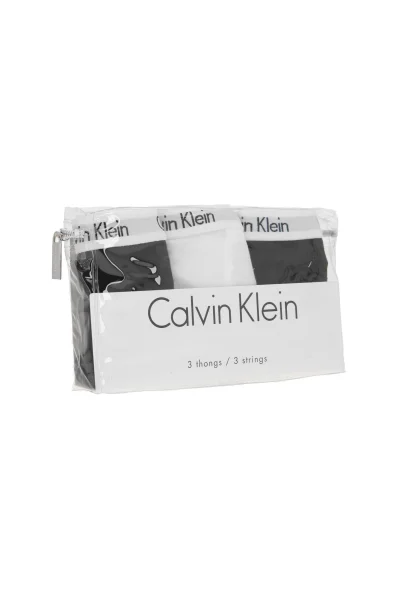 strings 3-pack Calvin Klein Underwear weiß