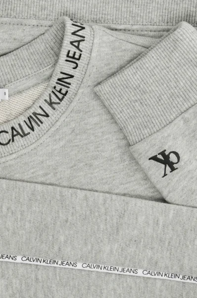 sweatshirt | regular fit CALVIN KLEIN JEANS grau
