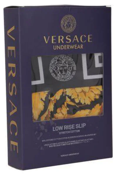slips Versace schwarz