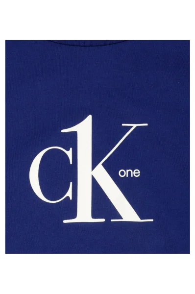 t-shirt | regular fit Calvin Klein Swimwear blau 