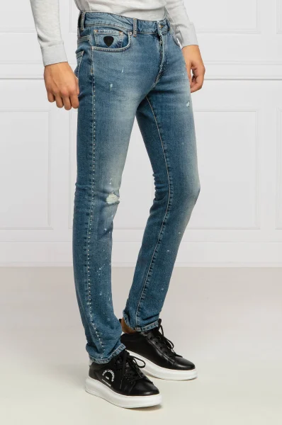 jeans galeus | skinny fit John Richmond himmelblau