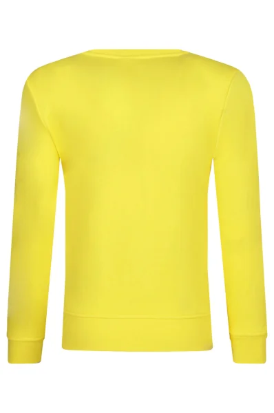 sweatshirt | regular fit BOSS Kidswear gelb