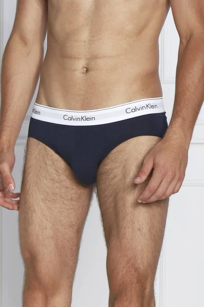 slips 3-pack Calvin Klein Underwear dunkelblau