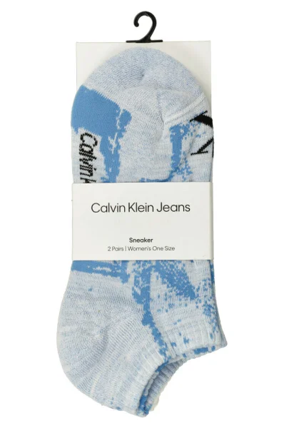 Socken 2-pack 2P DISTORTED CALVIN KLEIN JEANS weiß