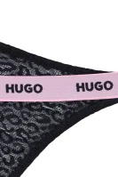 Spitzen strings Hugo Bodywear schwarz
