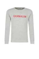 sweatshirt terry |       regular fit CALVIN KLEIN JEANS grau