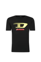 T-Shirt TJUSTY4 |       Regular Fit Diesel schwarz