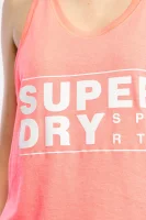 top core sport graphic vest | regular fit Superdry rosa