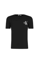 t-shirt monogram | regular fit CALVIN KLEIN JEANS schwarz