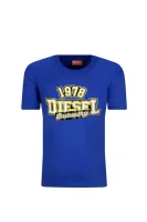 t-shirt | regular fit Diesel dunkelblau