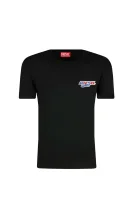 t-shirt | regular fit Diesel schwarz
