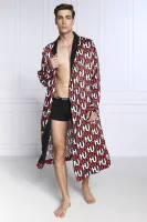 bademantel monogram nightgown | relaxed fit Hugo Bodywear schwarz