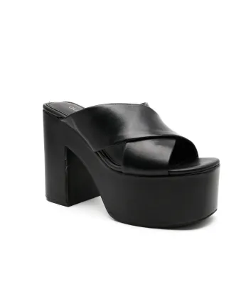 Pantoletten LANTZ2 Guess | Schwarz FL6TZ2 LEA03