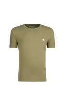 t-shirt 2-pack | regular fit CALVIN KLEIN JEANS olivgrün