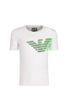 t-shirt | regular fit EA7 weiß
