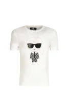 t-shirt | regular fit Karl Lagerfeld Kids weiß