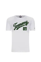 T-shirt TH COLLEGE 85 TEE S/S | Regular Fit Tommy Hilfiger weiß